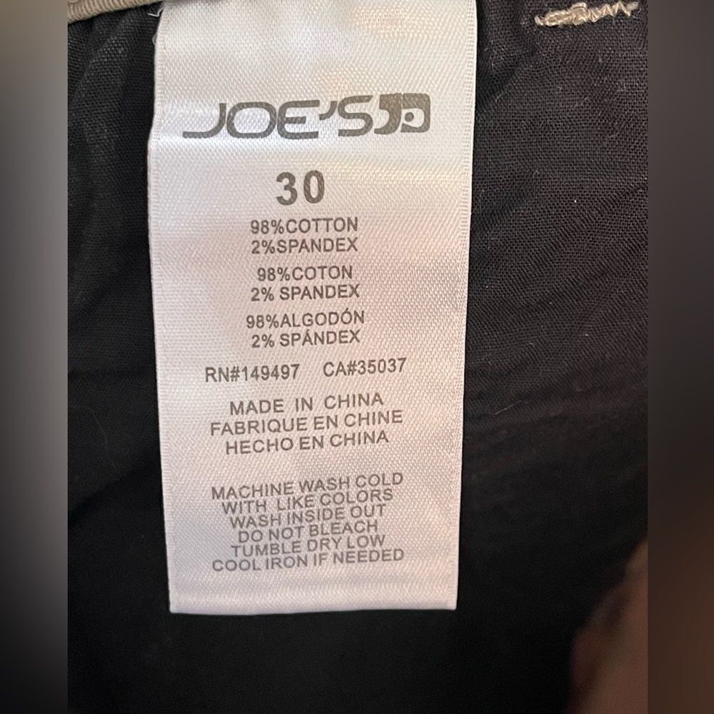 Joe's Jeans - Womens Mid Rise Utility cargo Skinny Jeans - Olive Camo 30 - Picture 8 of 8